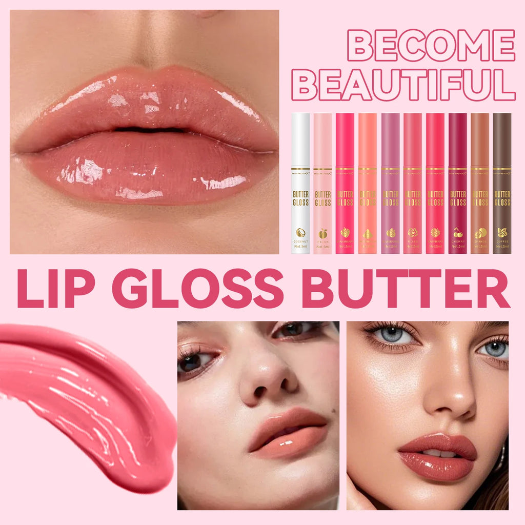 20pcs/box of 10 color moisturizing lip gloss
