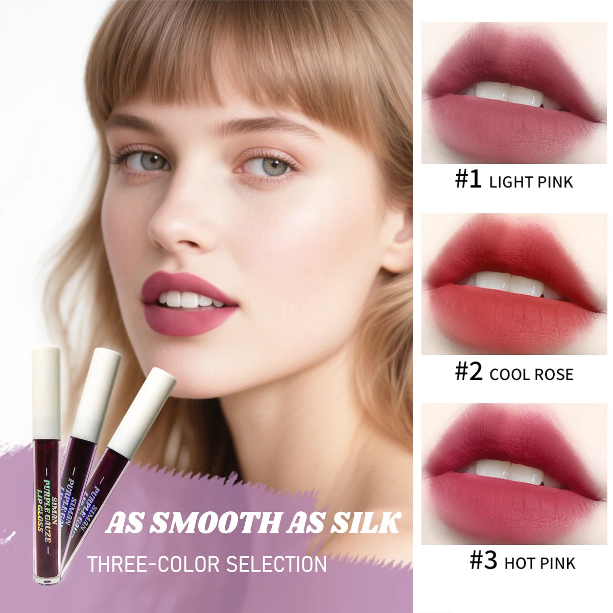 1/3 pcs peel off Lip Stain