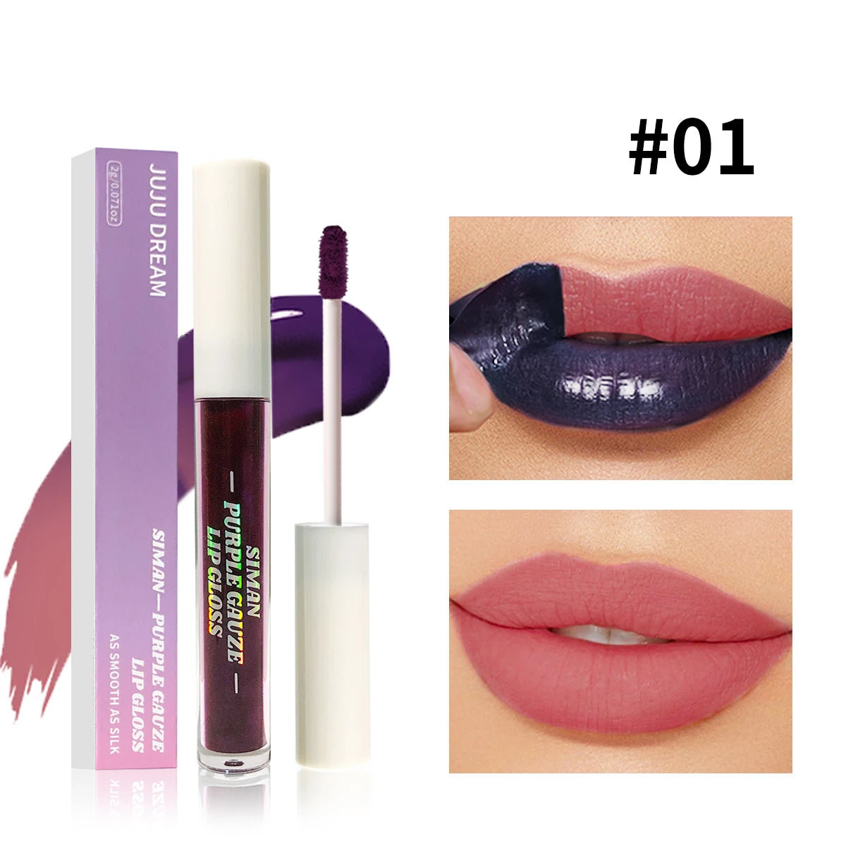 1/3 pcs peel off Lip Stain