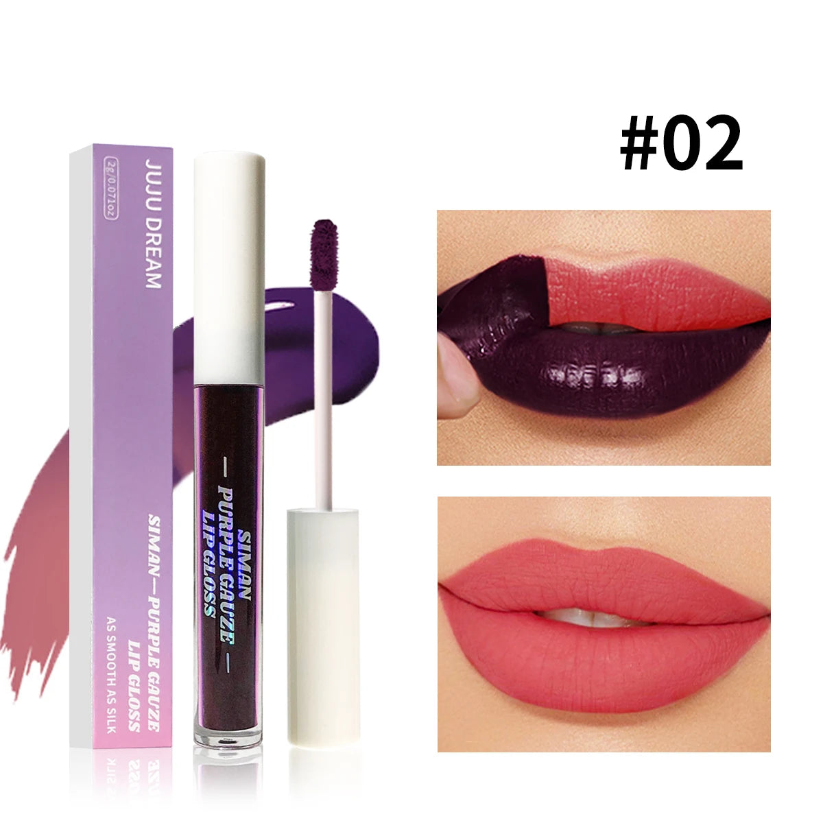 1/3 pcs peel off Lip Stain